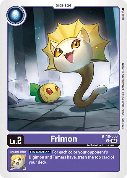 Frimon [BT18-006] [Release Special Booster 2.0] | Total Play