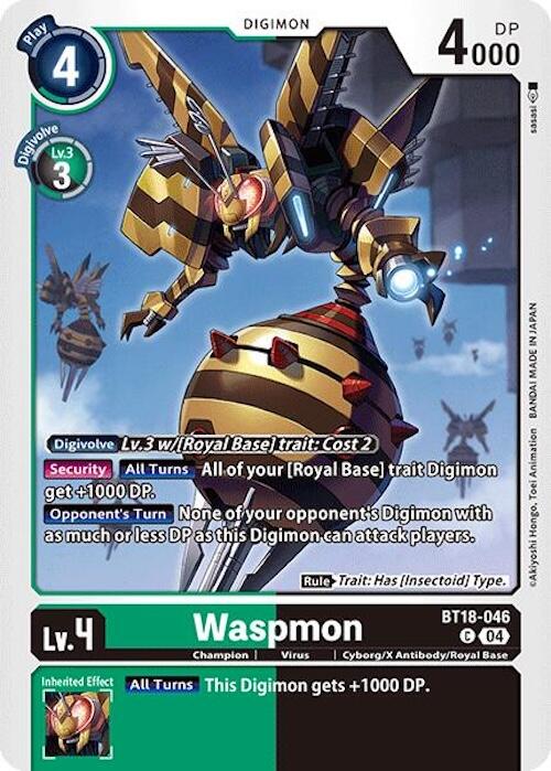 Waspmon [BT18-046] [Release Special Booster 2.0] | Total Play