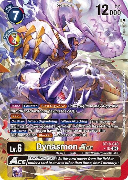 Dynasmon ACE [BT18-040] (Alternate Art) [Release Special Booster 2.0] | Total Play