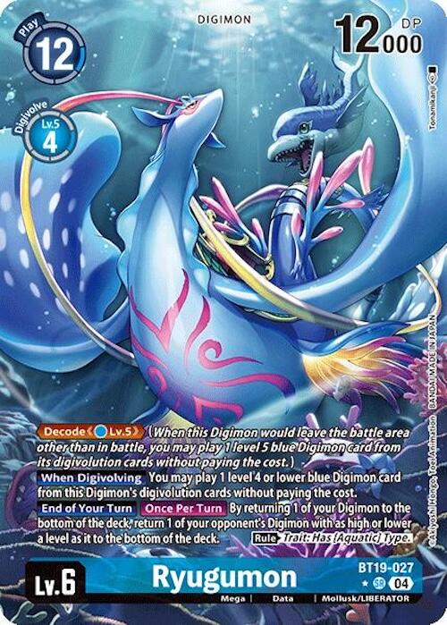 Ryugumon [BT19-027] (Alternate Art) [Release Special Booster 2.0] | Total Play