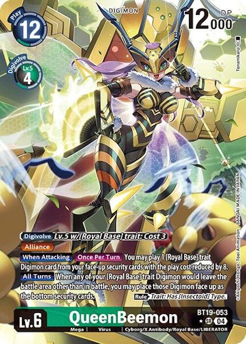 QueenBeemon [BT19-053] (Alternate Art) [Release Special Booster 2.0] | Total Play