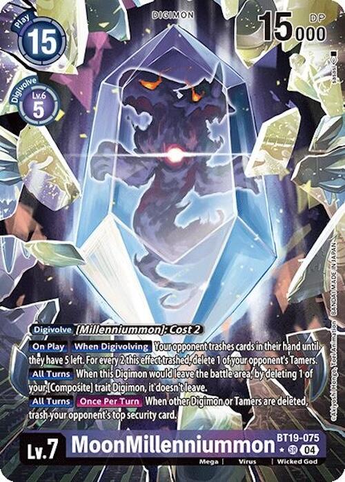 MoonMillenniummon [BT19-075] (Alternate Art) [Release Special Booster 2.0] | Total Play