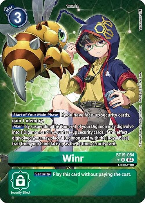 Winr [BT19-084] (Alternate Art) [Release Special Booster 2.0] | Total Play