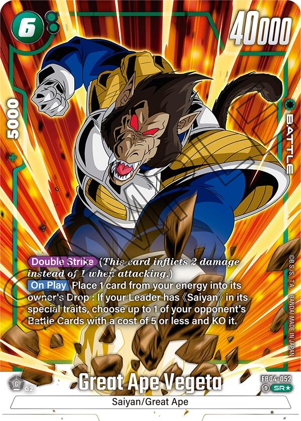 Great Ape Vegeta (Alternate Art) [Ultra Limit] | Total Play