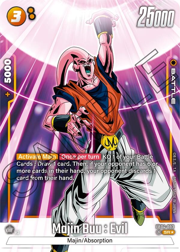 Majin Buu : Evil (FB04-093) (Alternate Art) [Ultra Limit] | Total Play