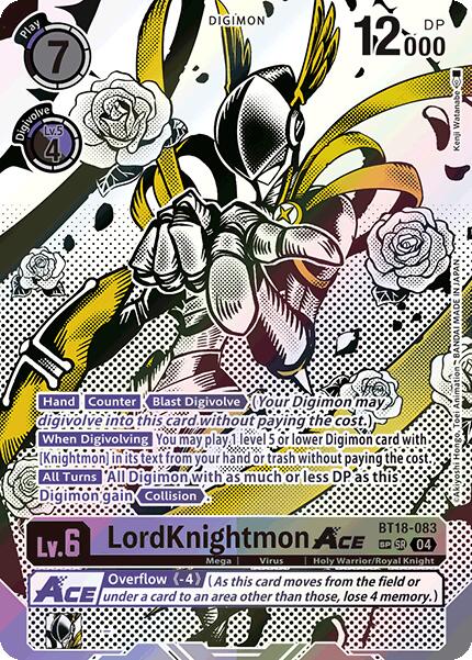 LordKnightmon ACE [BT18-083] (Textured) [Release Special Booster 2.0] | Total Play