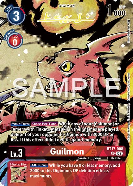 Guilmon [BT17-008] (Signed) [Release Special Booster 2.0] | Total Play