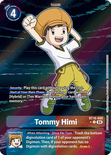 Tommy Himi [BT18-089] (Release Special Booster 2.0: Box Promotion Pack) [Release Special Booster 2.0] | Total Play