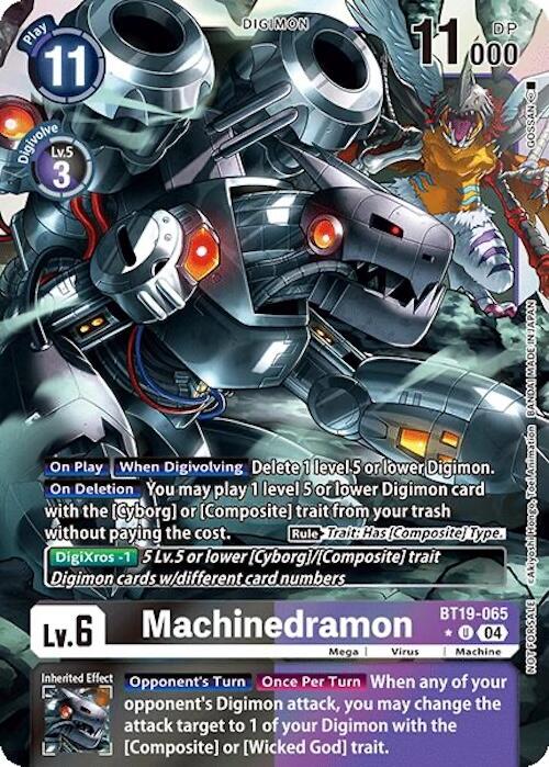 Machinedramon [BT19-065] (Release Special Booster 2.0: Box Promotion Pack) [Release Special Booster 2.0] | Total Play