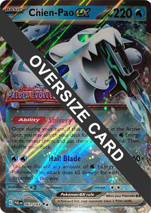 Chien-Pao ex (061/193) (Jumbo) [Scarlet & Violet: Black Star Promos] | Total Play