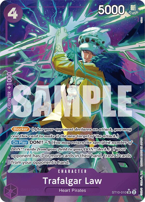 Trafalgar Law (ST10-010) (Alternate Art) [Premium Booster -The Best-] | Total Play