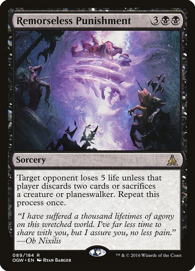 Remorseless Punishment [Oath of the Gatewatch] | Total Play