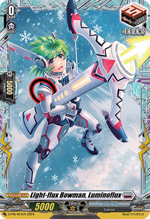 Light-flux Bowman, Luminoflux (D-PR/451EN) [D Promo Cards] | Total Play