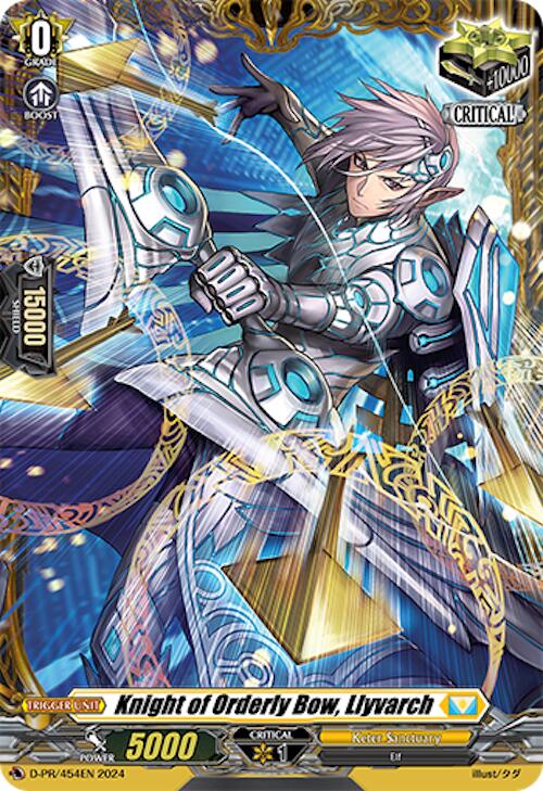 Knight of Orderly Bow, Llyvarch (D-PR/454EN) [D Promo Cards] | Total Play