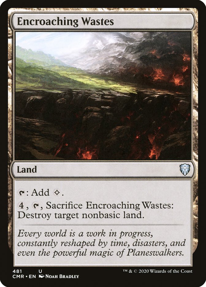 Encroaching Wastes [Commander Legends] | Total Play