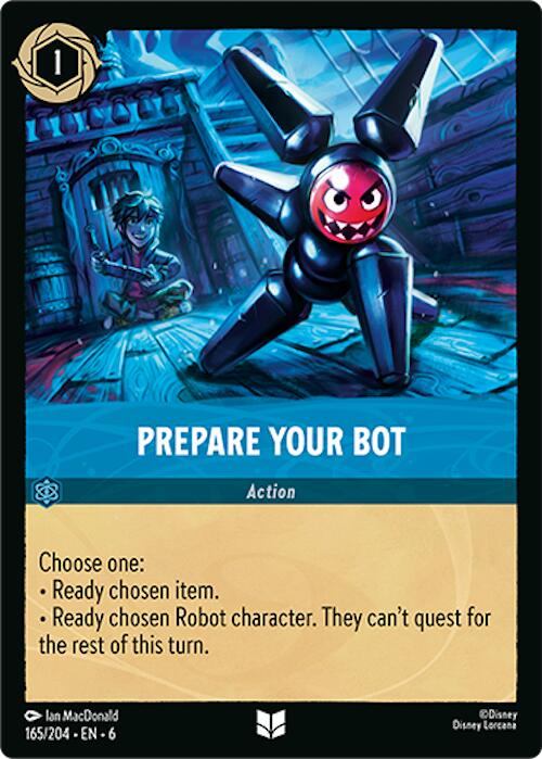 Prepare Your Bot (165/204) [Azurite Sea] | Total Play
