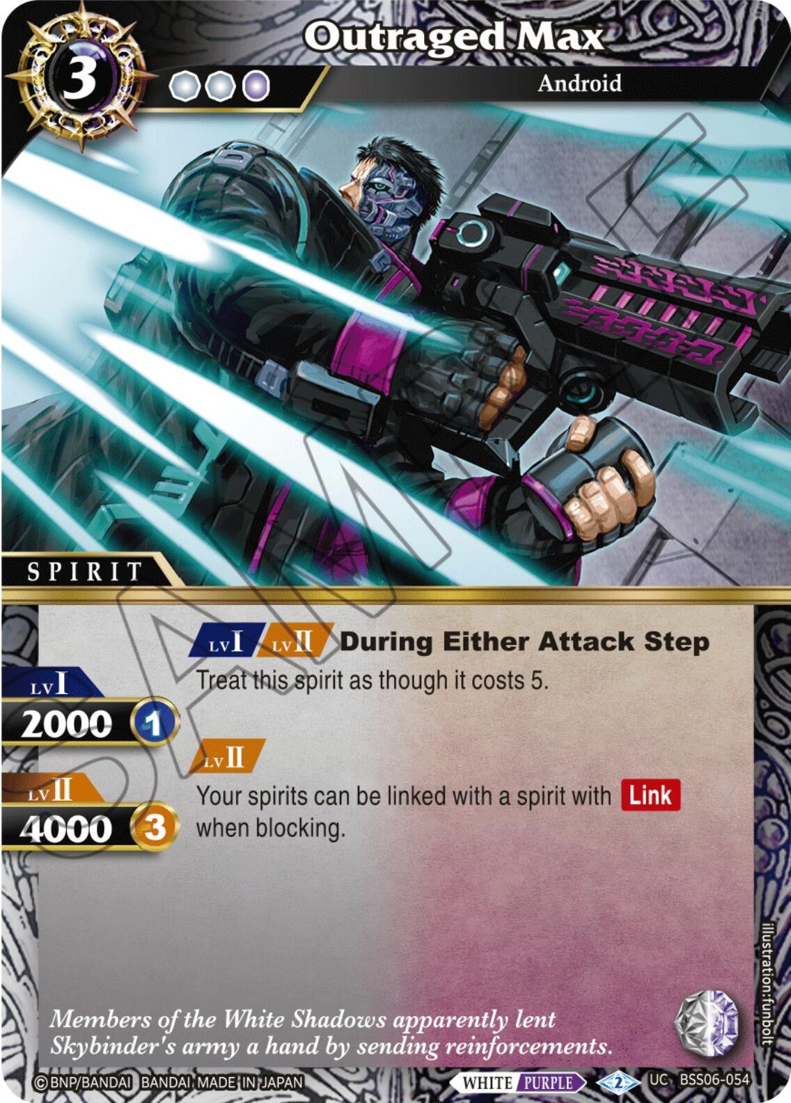 Outraged Max (BSS06-054) [Generational Link] | Total Play
