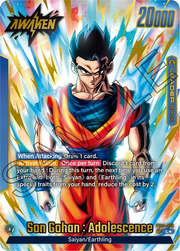 Son Gohan : Adolescence (Alternate Art) [Ultra Limit] | Total Play