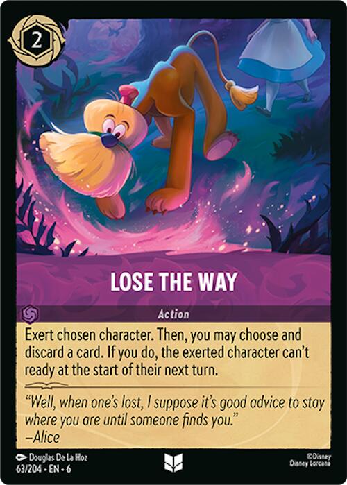 Lose the Way (63/204) [Azurite Sea] | Total Play