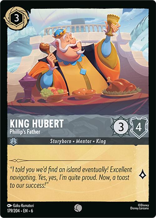 King Hubert - Phillip's Father (179/204) [Azurite Sea] | Total Play