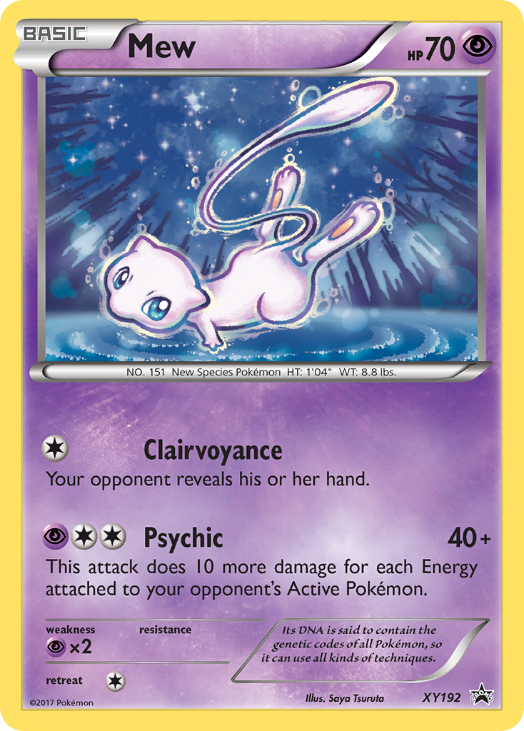 Mew (XY192) [XY: Black Star Promos] | Total Play