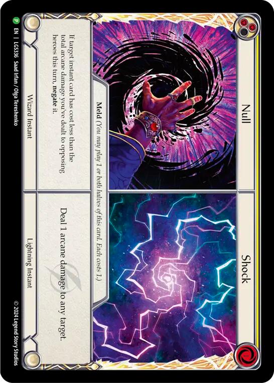 Null // Shock [LGS336] (Promo)  Cold Foil | Total Play