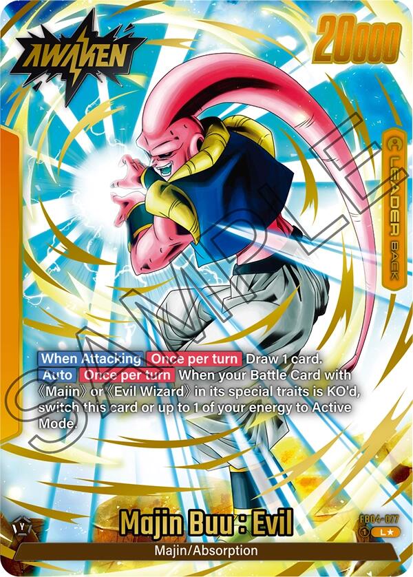 Majin Buu : Evil (FB04-077) (Alternate Art) [Ultra Limit] | Total Play