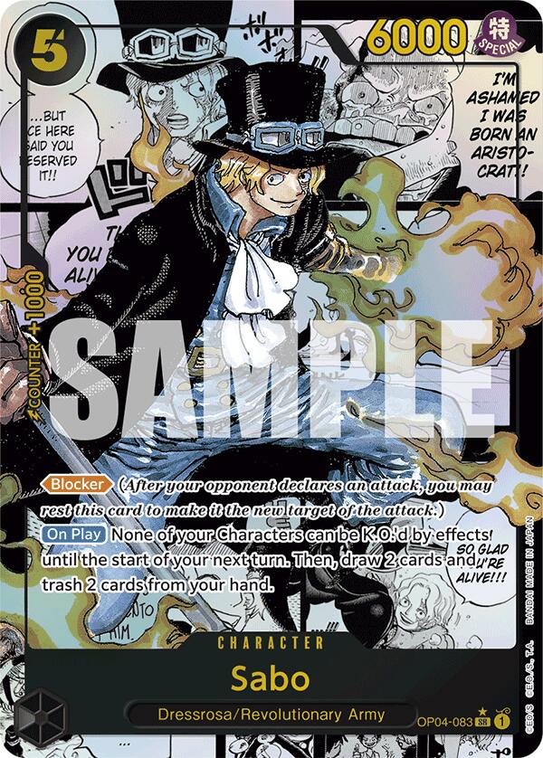 Sabo (OP04-083) (Manga) [Premium Booster -The Best-] | Total Play