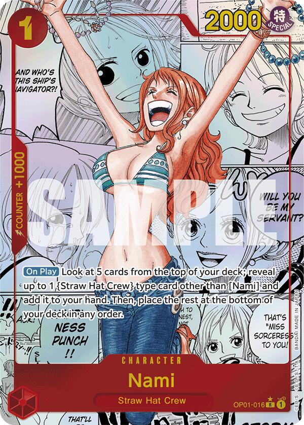 Nami (OP01-016) (Manga) [Premium Booster -The Best-] | Total Play