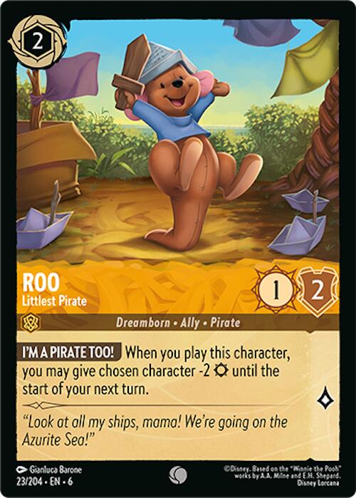 Roo - Littlest Pirate (23/204) [Azurite Sea] | Total Play