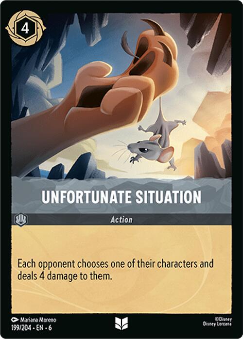 Unfortunate Situation (199/204) [Azurite Sea] | Total Play