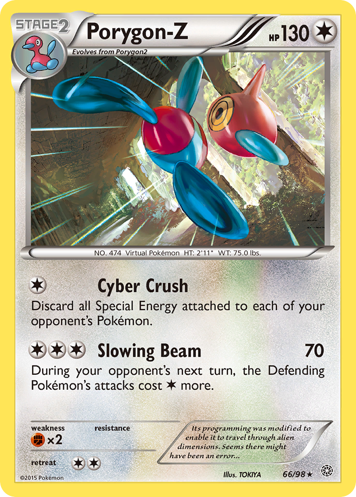 Porygon-Z (66/98) [XY: Ancient Origins] | Total Play