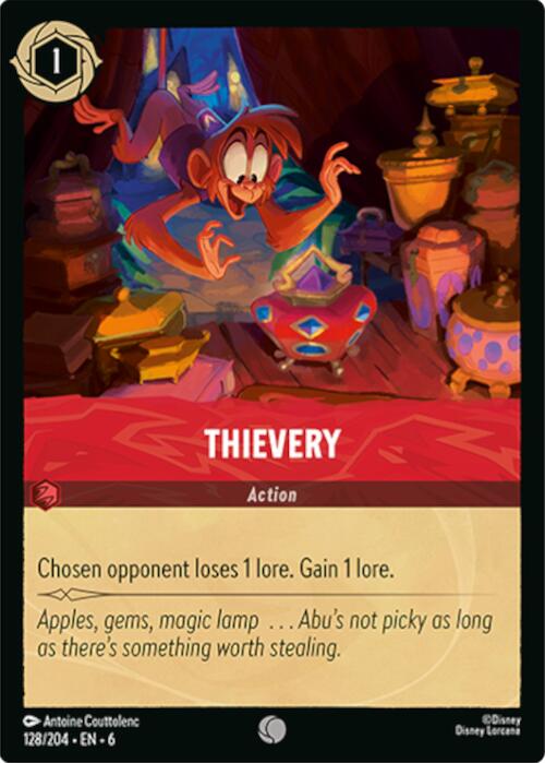 Thievery (128/204) [Azurite Sea] | Total Play