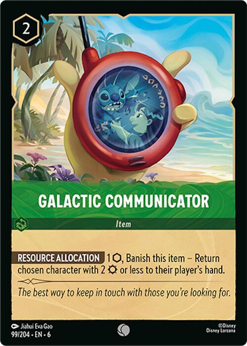 Galactic Communicator (99/204) [Azurite Sea] | Total Play