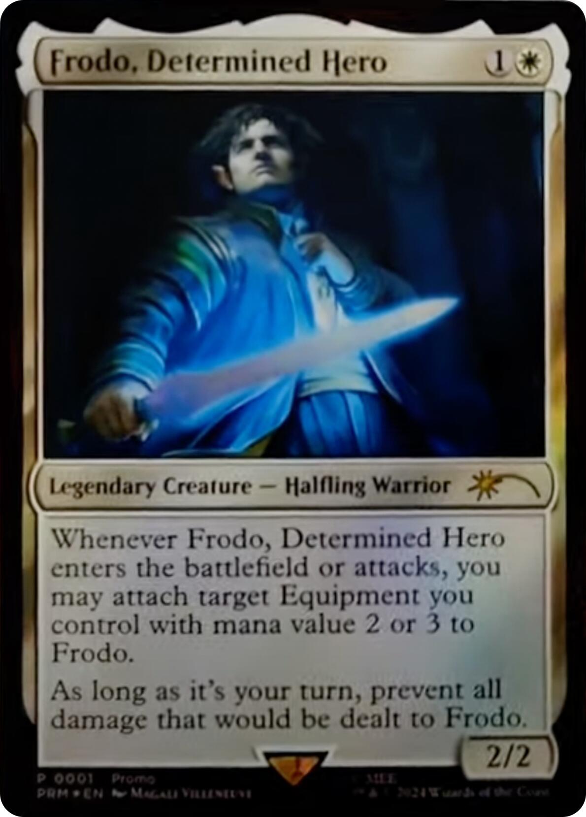 Frodo, Determined Hero [Resale Promos] | Total Play