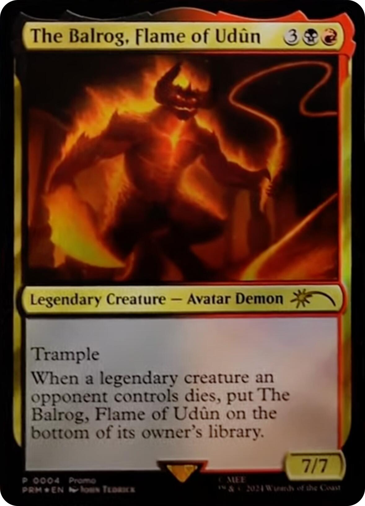 The Balrog, Flame of Udun [Resale Promos] | Total Play