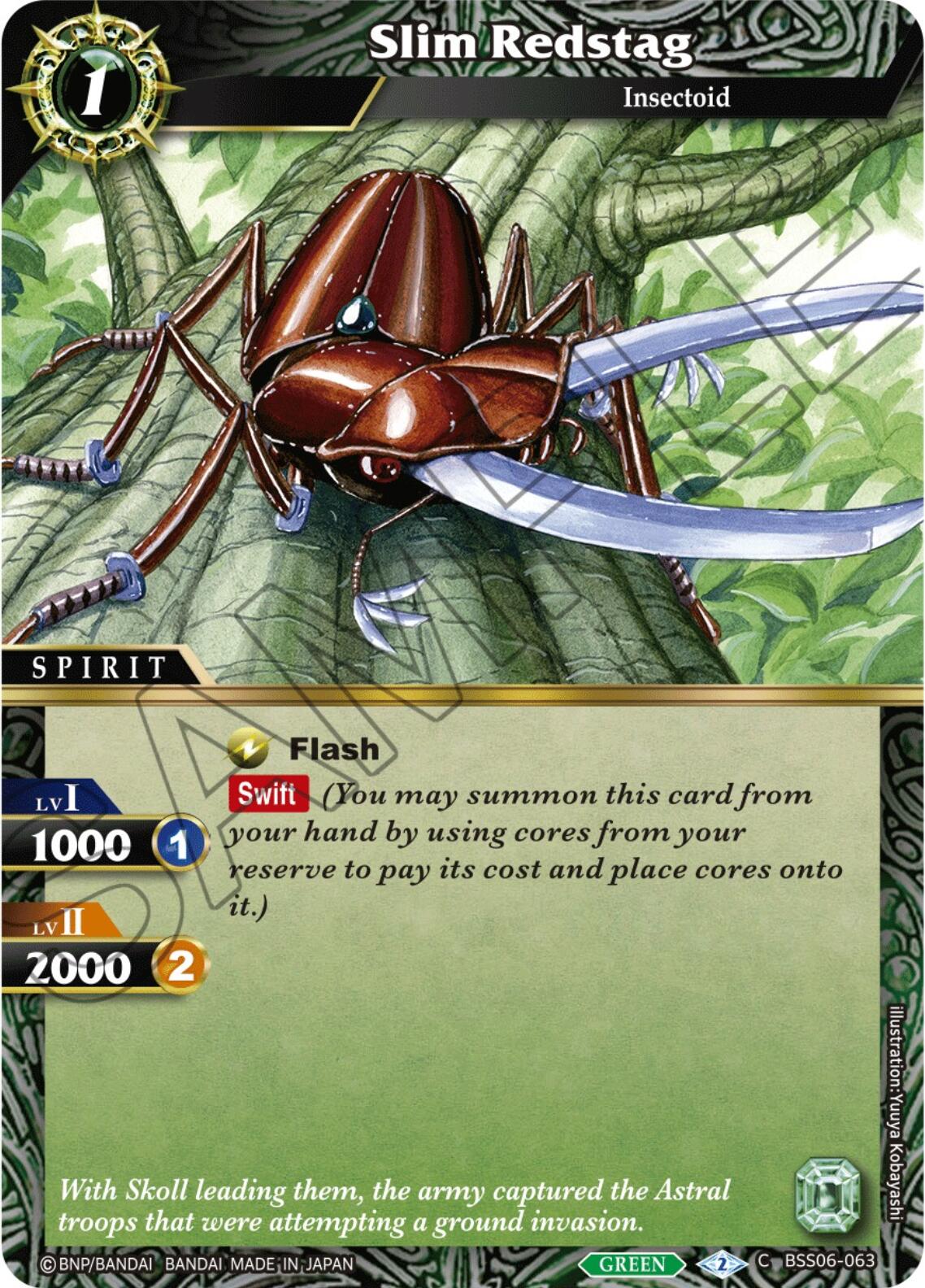 Slim Redstag (BSS06-063) [Generational Link] | Total Play