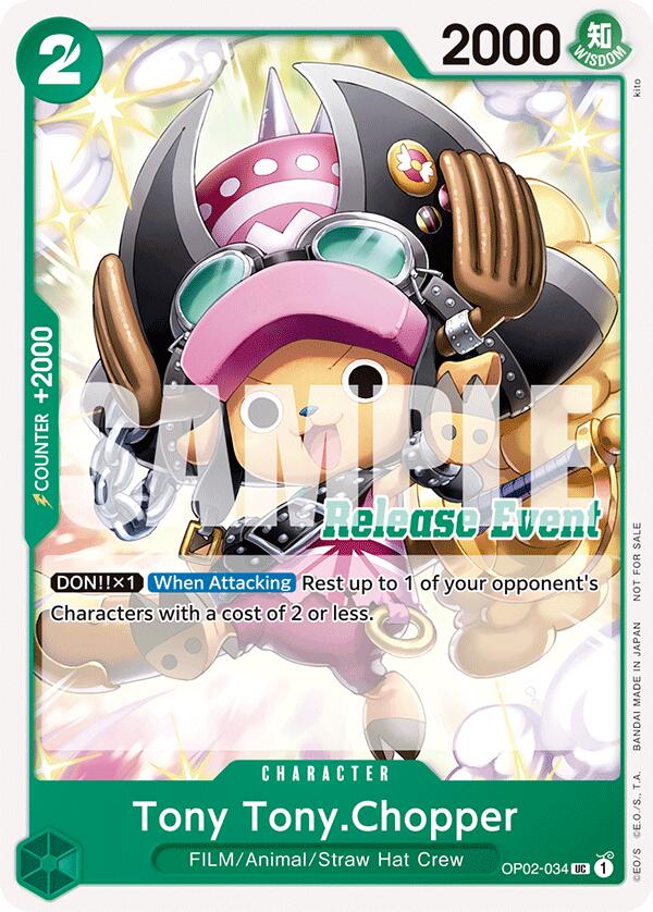 Tony Tony.Chopper (ST15 - ST20 Release Event Pack) [One Piece Promotion Cards] | Total Play