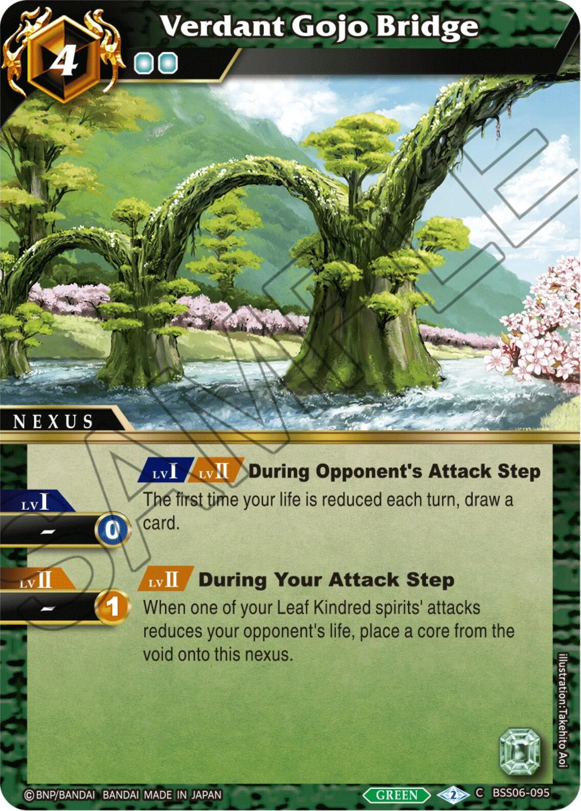 Verdant Gojo Bridge (BSS06-095) [Generational Link] | Total Play