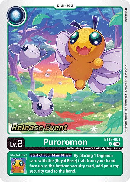 Puroromon [BT18-004] [Release Special Booster 2.0 Pre-Release Cards] | Total Play