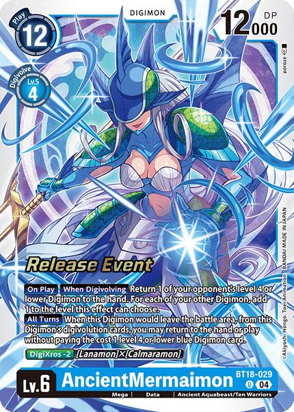 AncientMermaimon [BT18-029] [Release Special Booster Ver.2.0 Pre-Release Cards] | Total Play