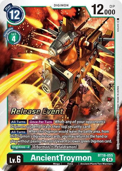 AncientTroymon [BT18-055] [Release Special Booster Ver.2.0 Pre-Release Cards] | Total Play