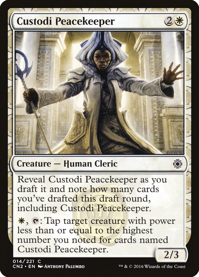 Custodi Peacekeeper [Conspiracy: Take the Crown] | Total Play
