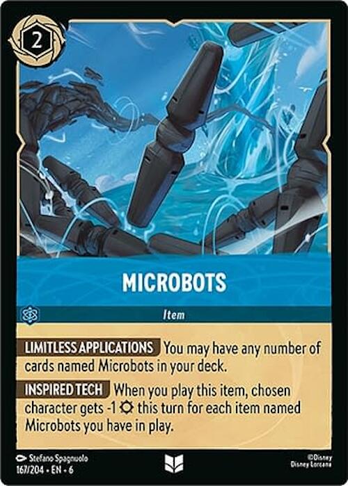 Microbots (167/204) [Azurite Sea] | Total Play