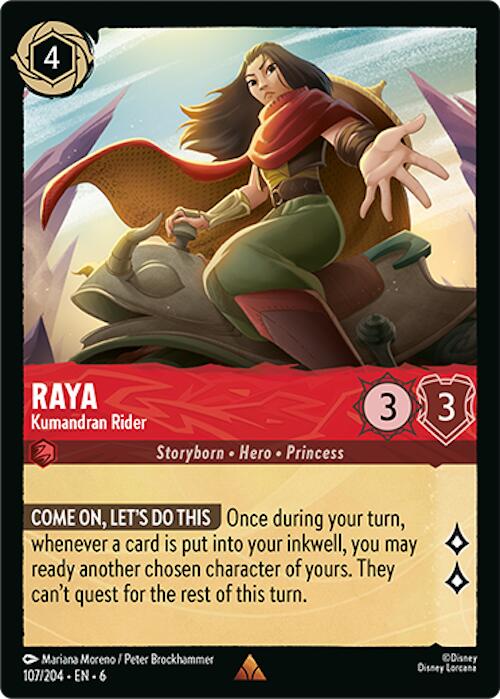 Raya - Kumandran Rider (107/204) [Azurite Sea] | Total Play