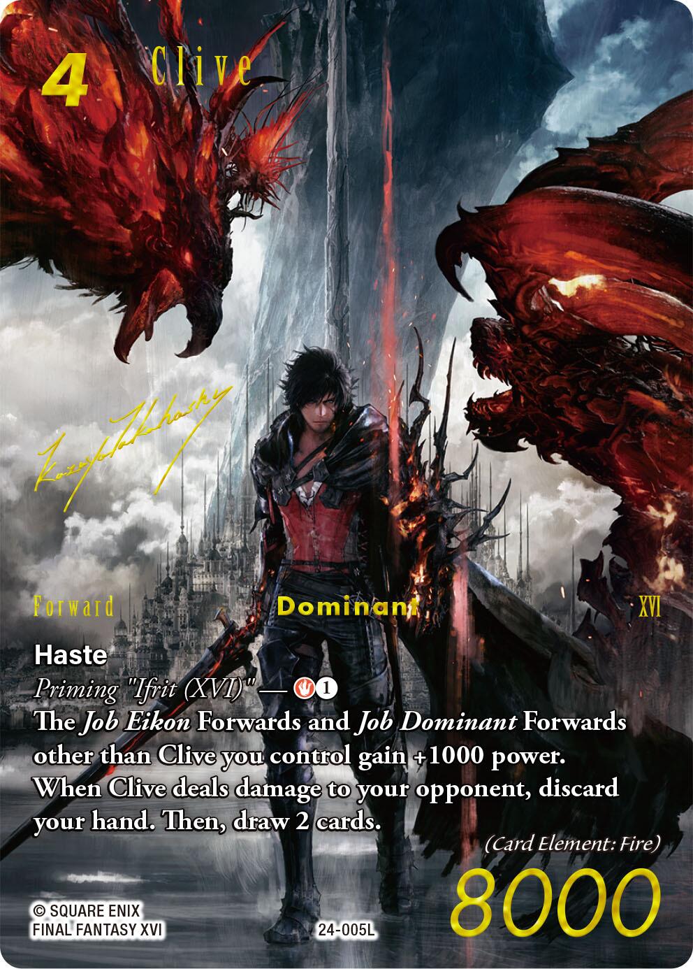 Clive (Full Art Signature) [Hidden Legends] | Total Play