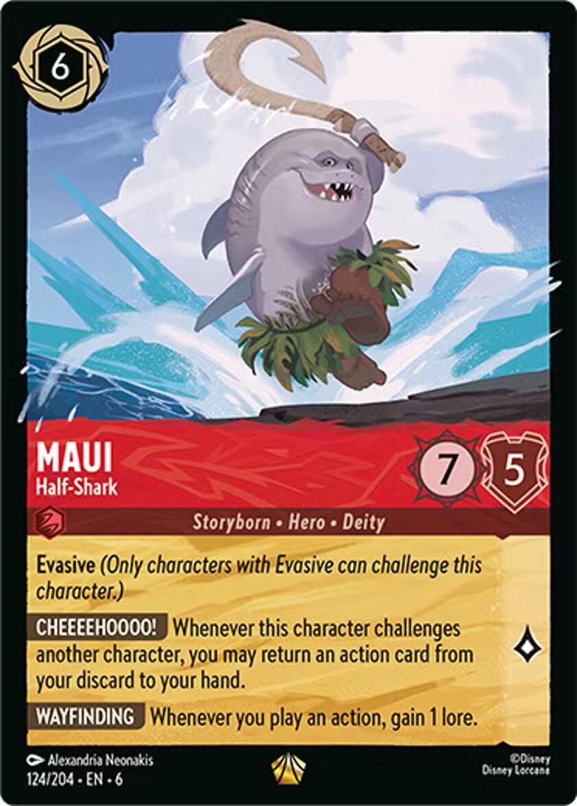 Maui - Half-Shark (124/204) [Azurite Sea] | Total Play
