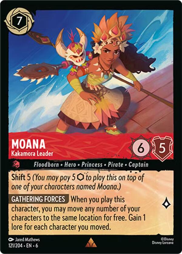 Moana - Kakamora Leader (121/204) [Azurite Sea] | Total Play