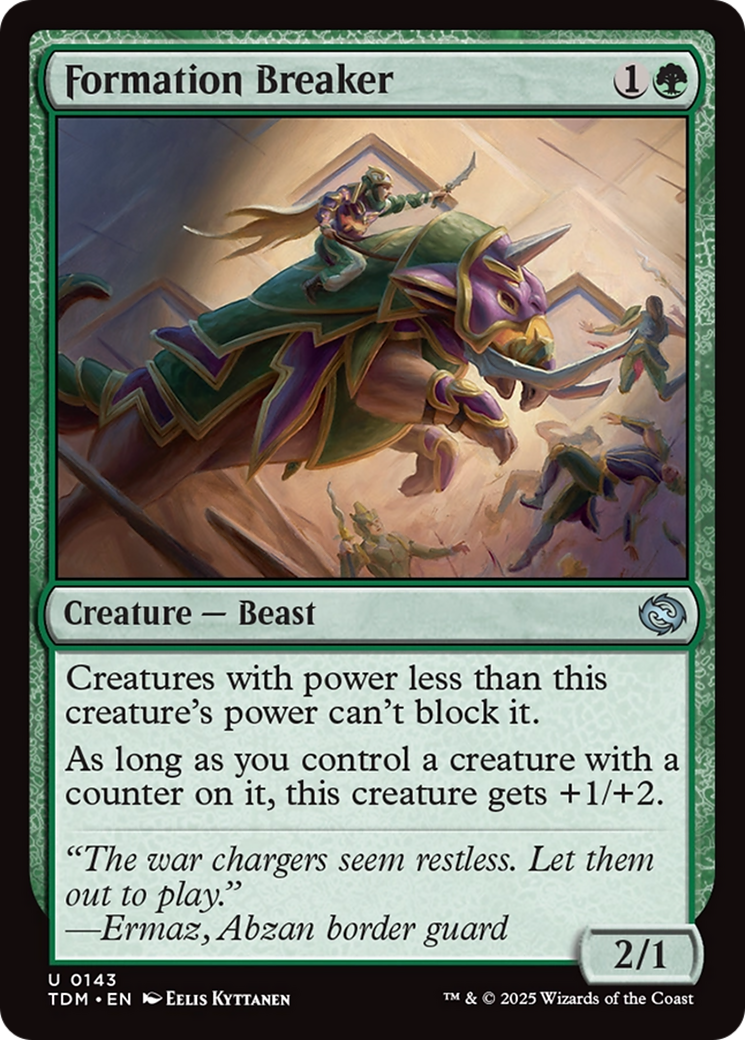 Formation Breaker [Tarkir: Dragonstorm] | Total Play