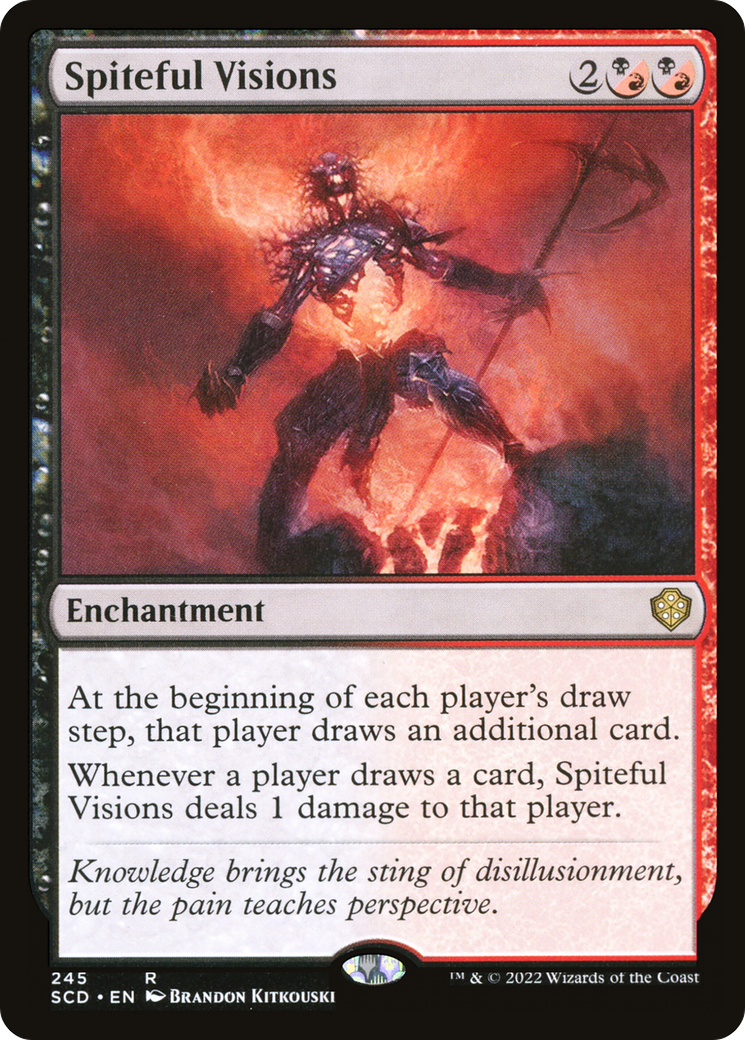 Spiteful Visions [Starter Commander Decks] | Total Play